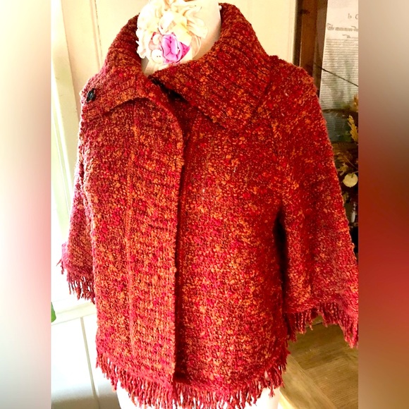 St.John 3/4 Sleeve Sweater Small - Picture 3 of 8